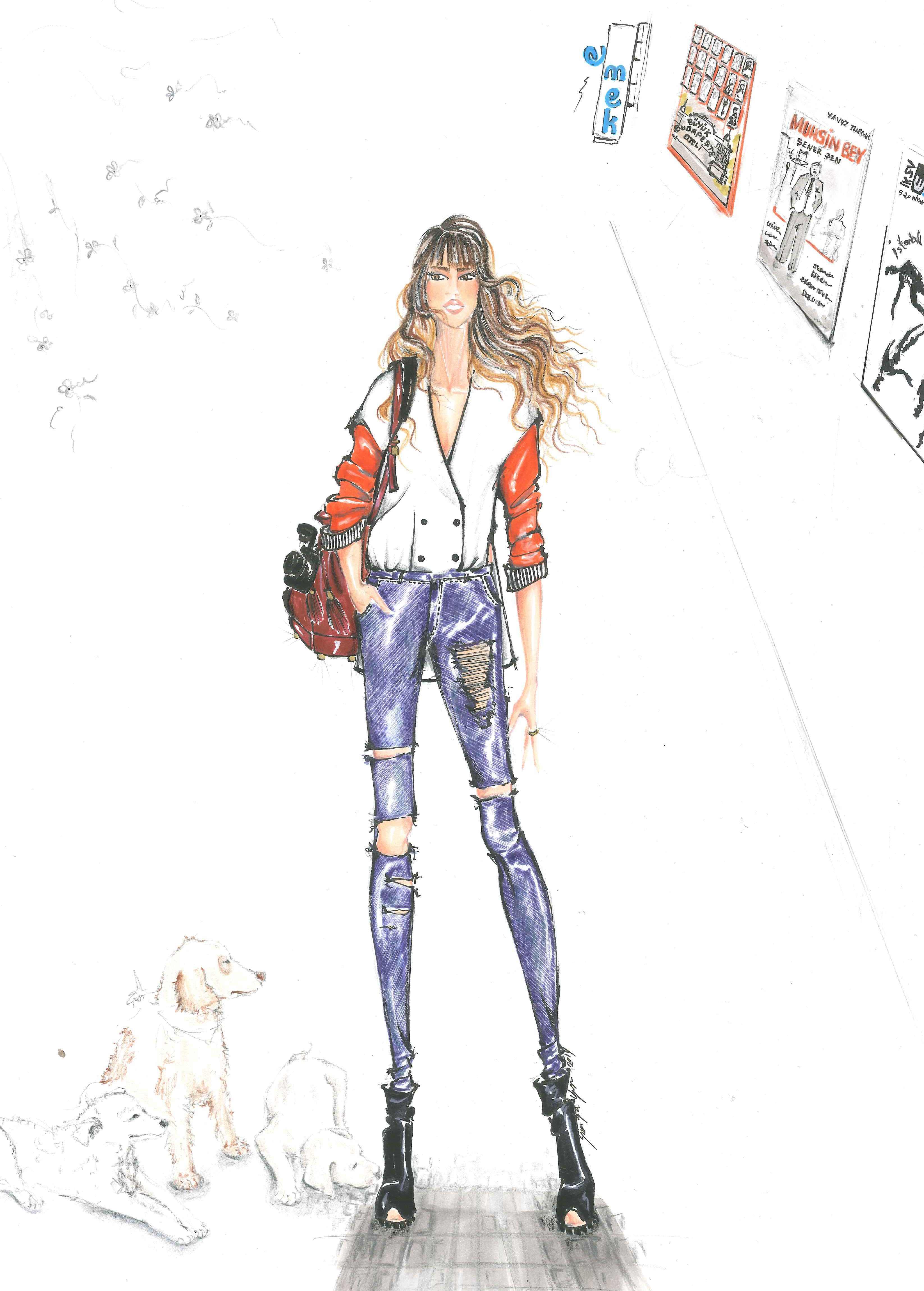 Elle Illustration by Sketch&Style