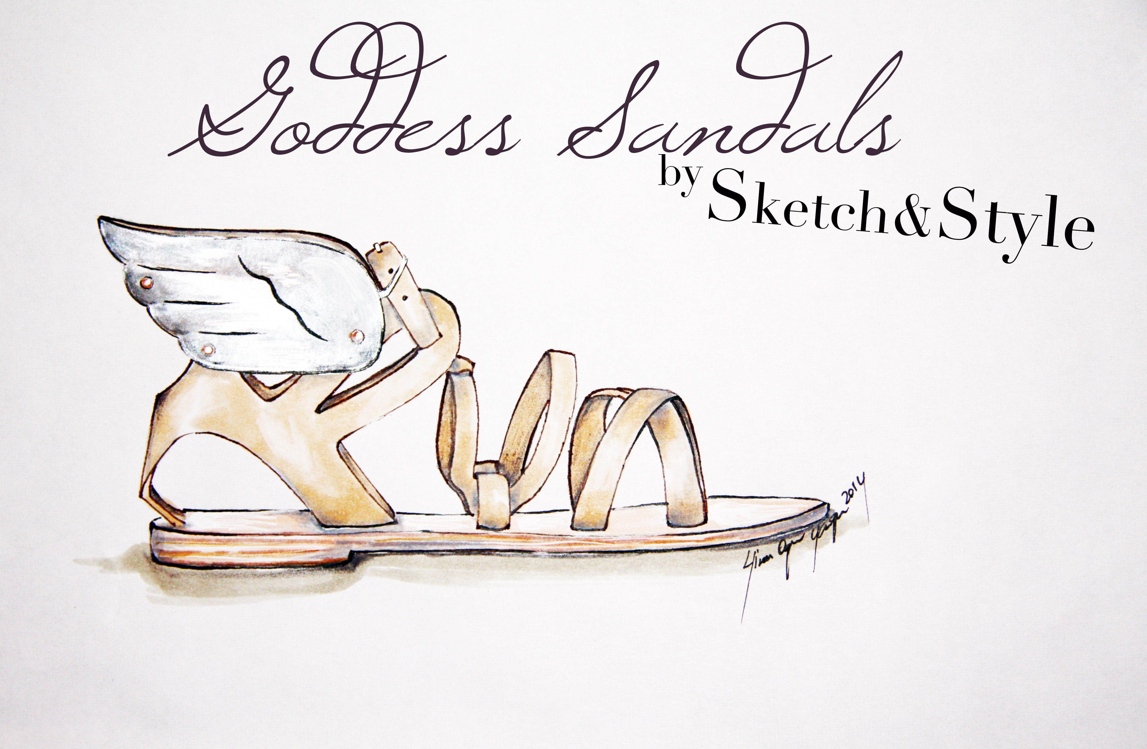 Ancient Sandals| Sketch&Style