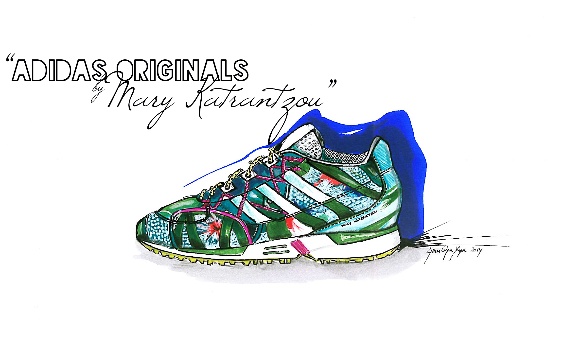 Adidas Originals by Mary Katrantzou|Sketch&Style