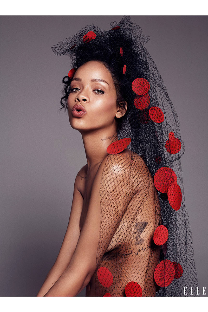 Elle Cover Story-Rihanna1